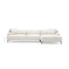 Amelia Extra Large L - Shaped Sofa - Canvas White - Sectional Sofas Loom Collection Loom Collection Dubai