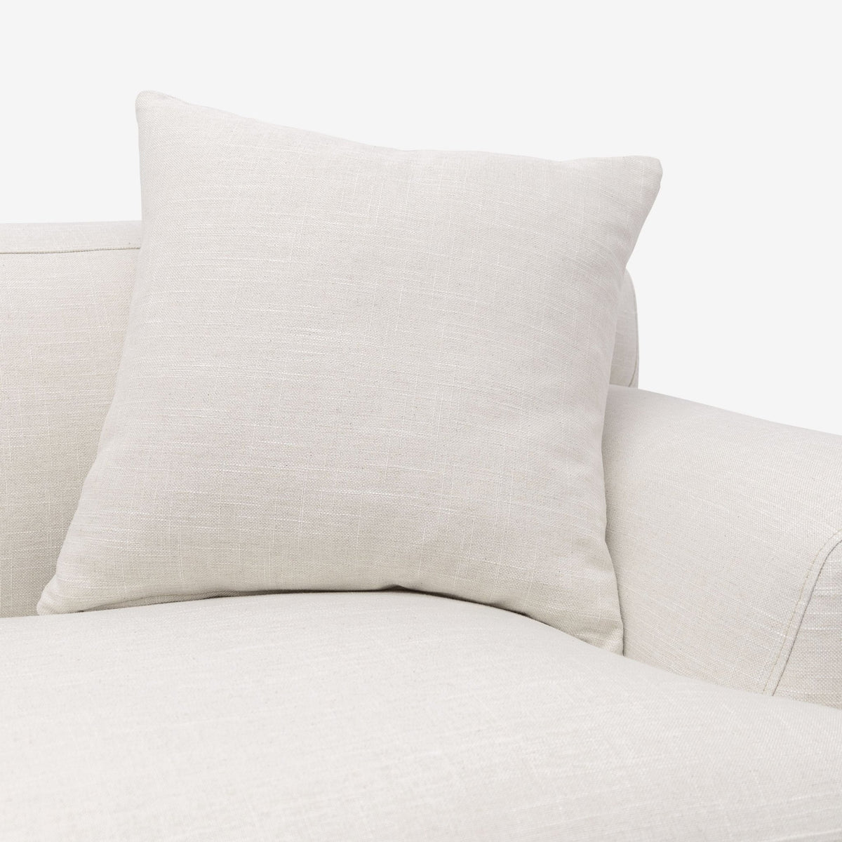 Amelia Extra Large L - Shaped Sofa - Canvas White - Sectional Sofas Loom Collection Loom Collection Dubai