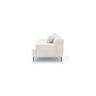 Amelia Open End Sofa - Canvas White - Sectional Sofas Loom Collection Loom Collection Dubai