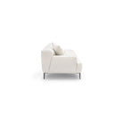 Amelia Open End Sofa - Canvas White - Sectional Sofas Loom Collection Loom Collection Dubai