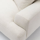 Amelia Open End Sofa - Canvas White - Sectional Sofas Loom Collection Loom Collection Dubai