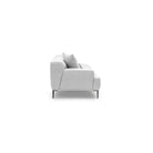 Amelia Open End Sofa - Silver - Sectional Sofas Loom Collection Loom Collection Dubai