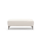Amelia Ottoman - Canvas White - Ottomans Loom Collection Loom Collection Dubai