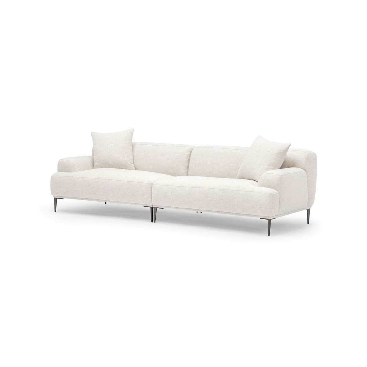 Amelia Sofa - Canvas White - Sectional Sofas Loom Collection Loom Collection Dubai