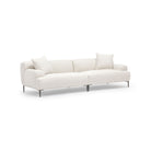 Amelia Sofa - Canvas White - Sectional Sofas Loom Collection Loom Collection Dubai