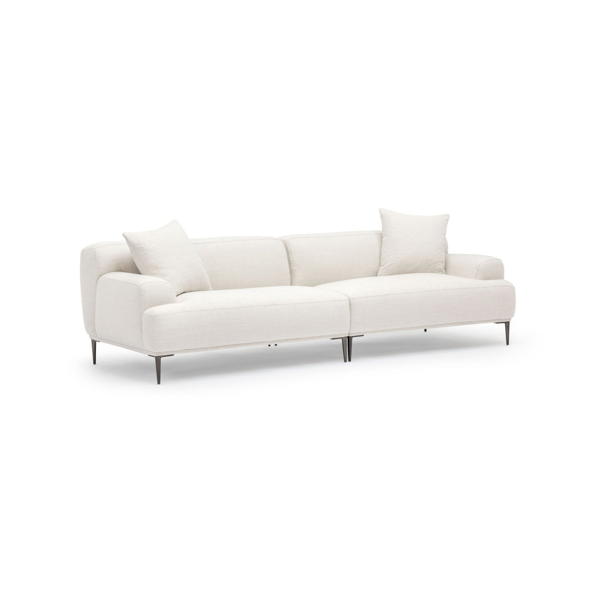 Amelia Sofa - Canvas White - Sectional Sofas Loom Collection Loom Collection Dubai