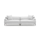 Amelia Sofa - Silver - Sectional Sofas Loom Collection Loom Collection Dubai