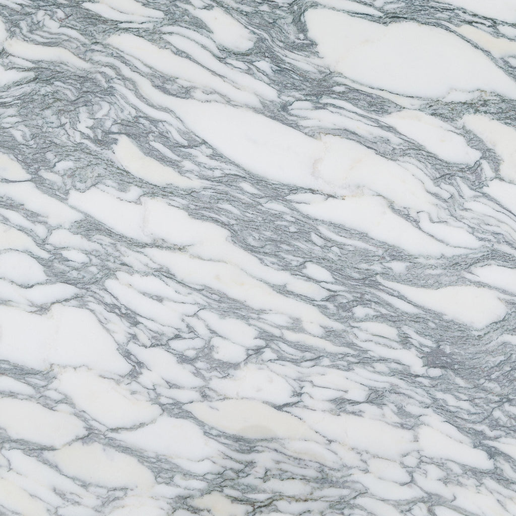 Amiri Dining Table - Arabescato Marble - Oval Dining Tables Loom Collection Loom Collection Dubai