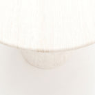 Amiri Dining Table - Travertine - Oval Dining Tables Loom Collection Loom Collection Dubai
