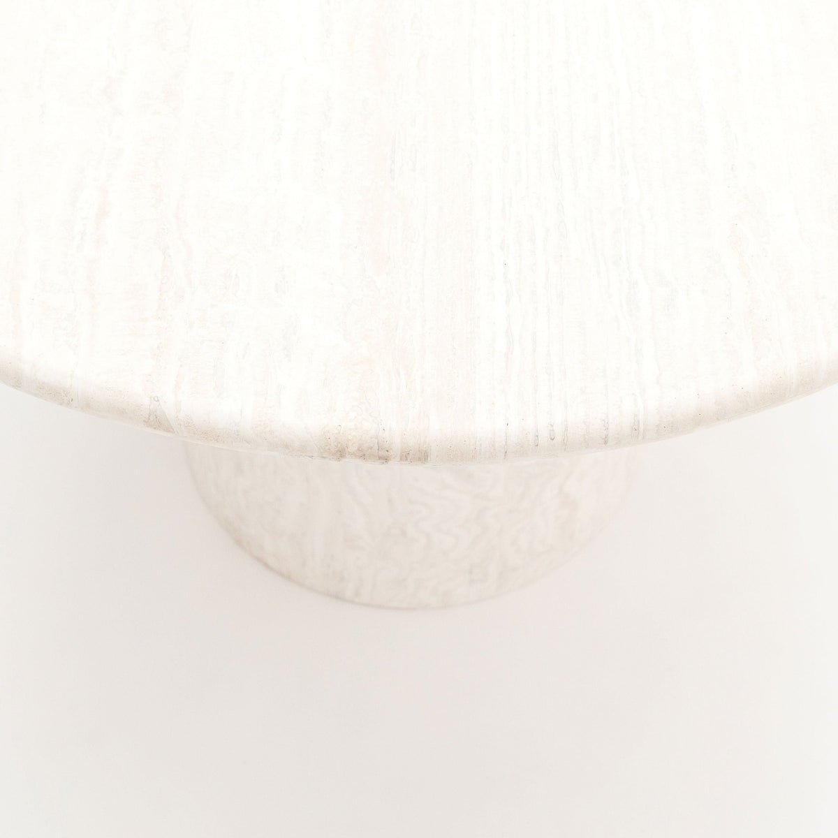 Amiri Dining Table - Travertine - Oval Dining Tables Loom Collection Loom Collection Dubai
