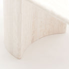 Amiri Dining Table - Travertine - Oval Dining Tables Loom Collection Loom Collection Dubai