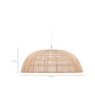 Anja Pendant Lamp - Natural - Ceiling Lights Loom Collection Loom Collection Dubai