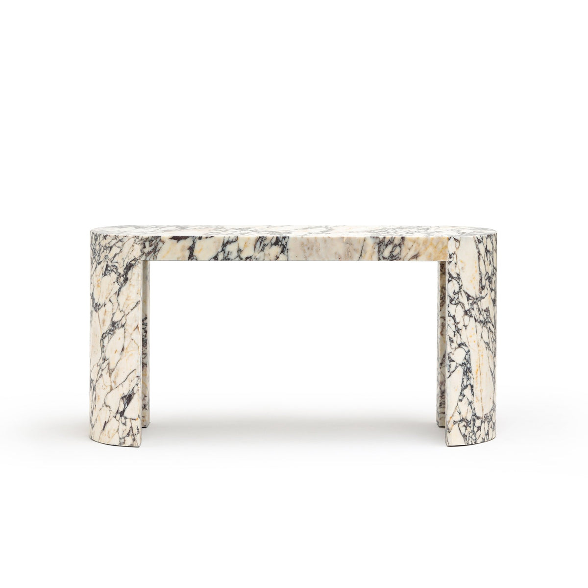 Arno Console Table - Calacatta Viola