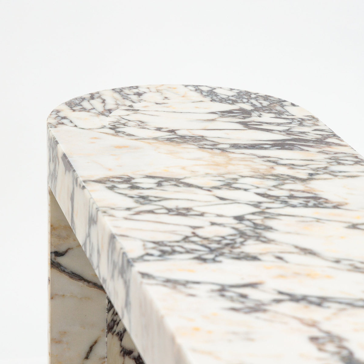 Arno Console Table - Calacatta Viola