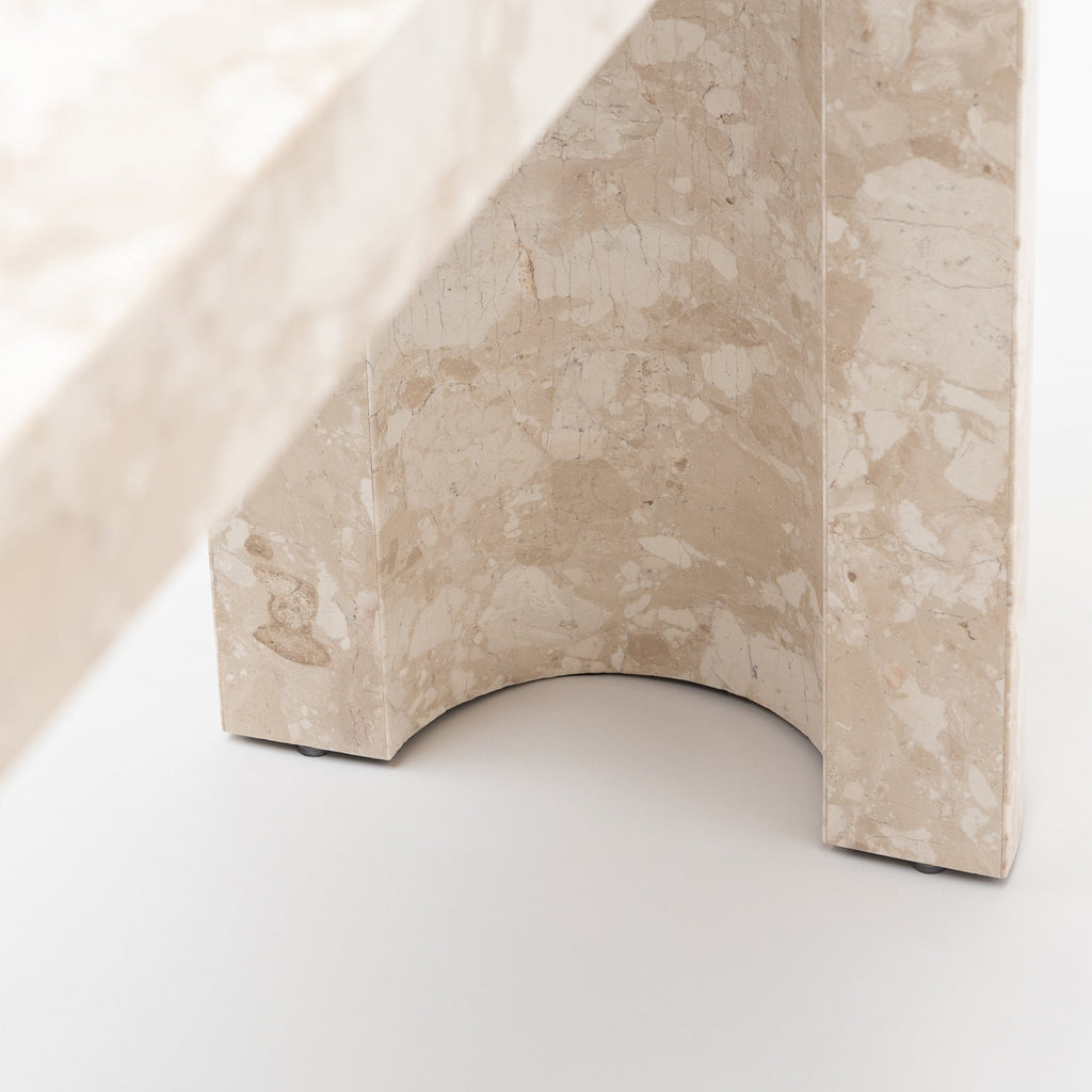 Arno Console Table - Kunis Breccia Marble