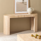 Arno Console Table - Travertine