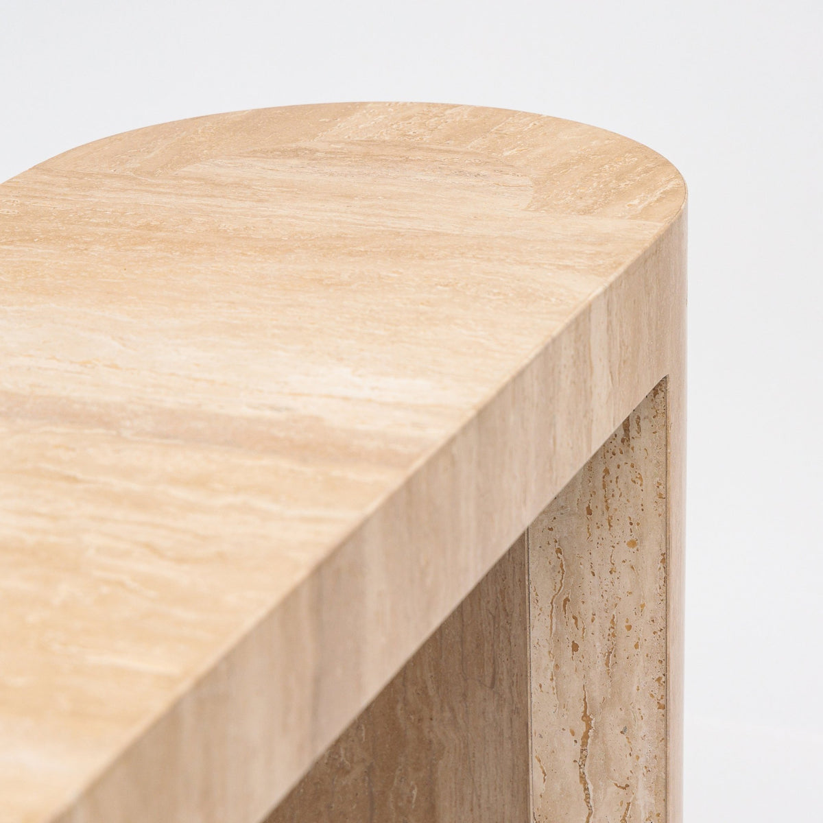 Arno Console Table - Travertine
