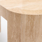 Arno Console Table - Travertine