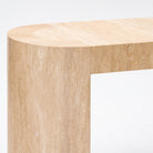 Arno Console Table - Travertine