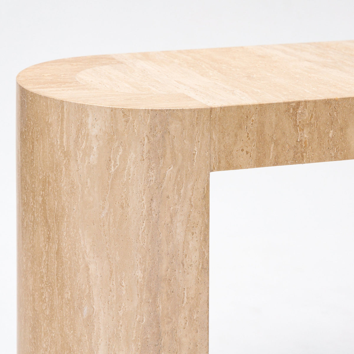 Arno Console Table - Travertine