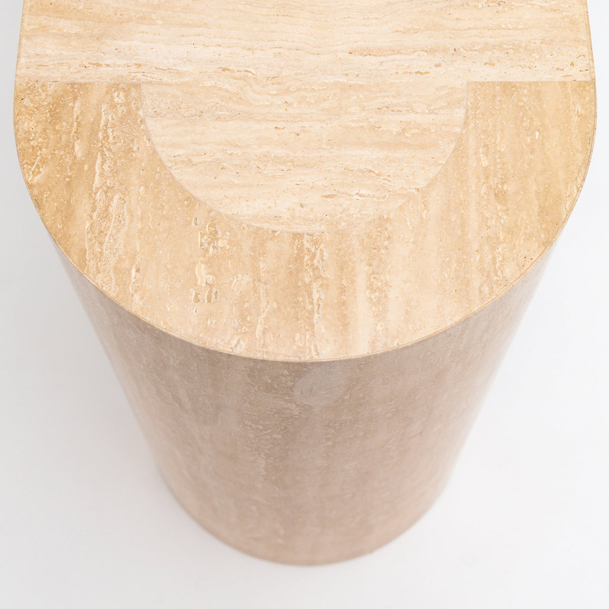 Arno Console Table - Travertine