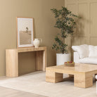 Arno Console Table - Travertine