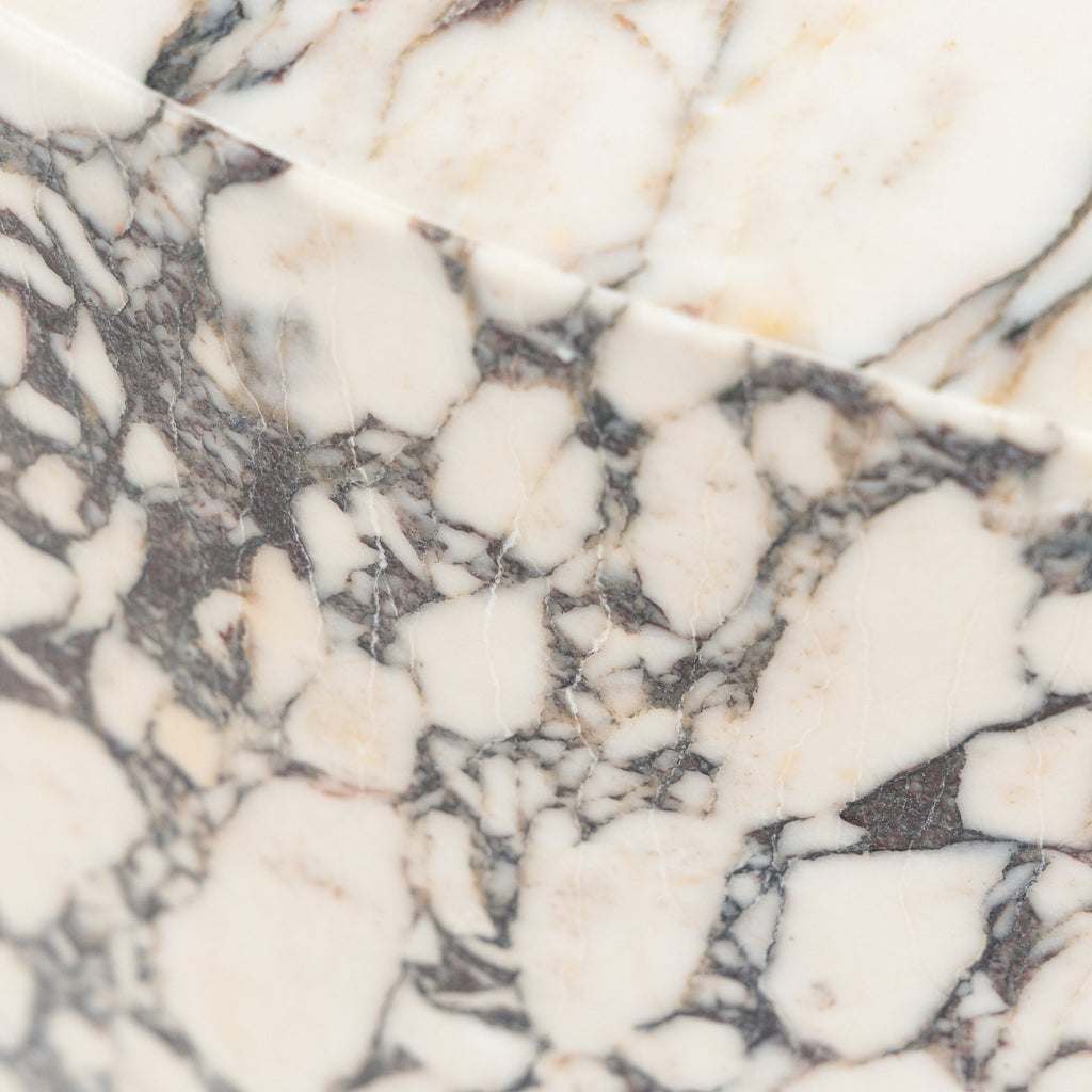 Arno Round Coffee Table - Calacatta Viola - Coffee Tables Loom Collection Loom Collection Dubai