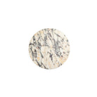 Arno Round Side Table - Calacatta Viola - Side Tables Loom Collection Loom Collection Dubai