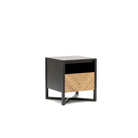 Aspen Bedside Table - Nightstands Loom Collection Loom Collection Dubai