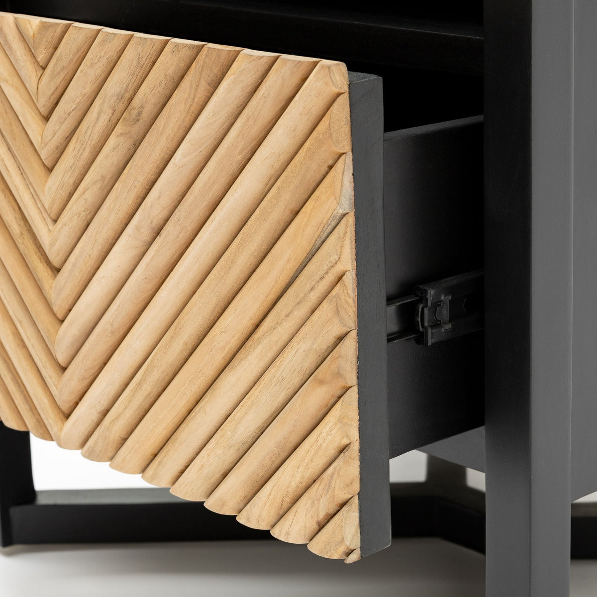 Aspen Bedside Table - Nightstands Loom Collection Loom Collection Dubai