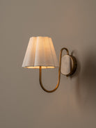Aston Aged Brass Wall Light - Lights&Lamps Loom Collection Dubai