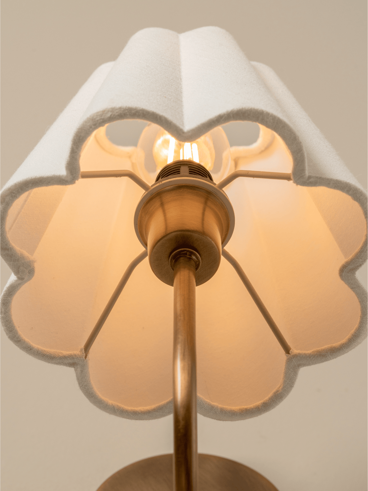 Aston Aged Brass Wall Light - Lights&Lamps Loom Collection Dubai