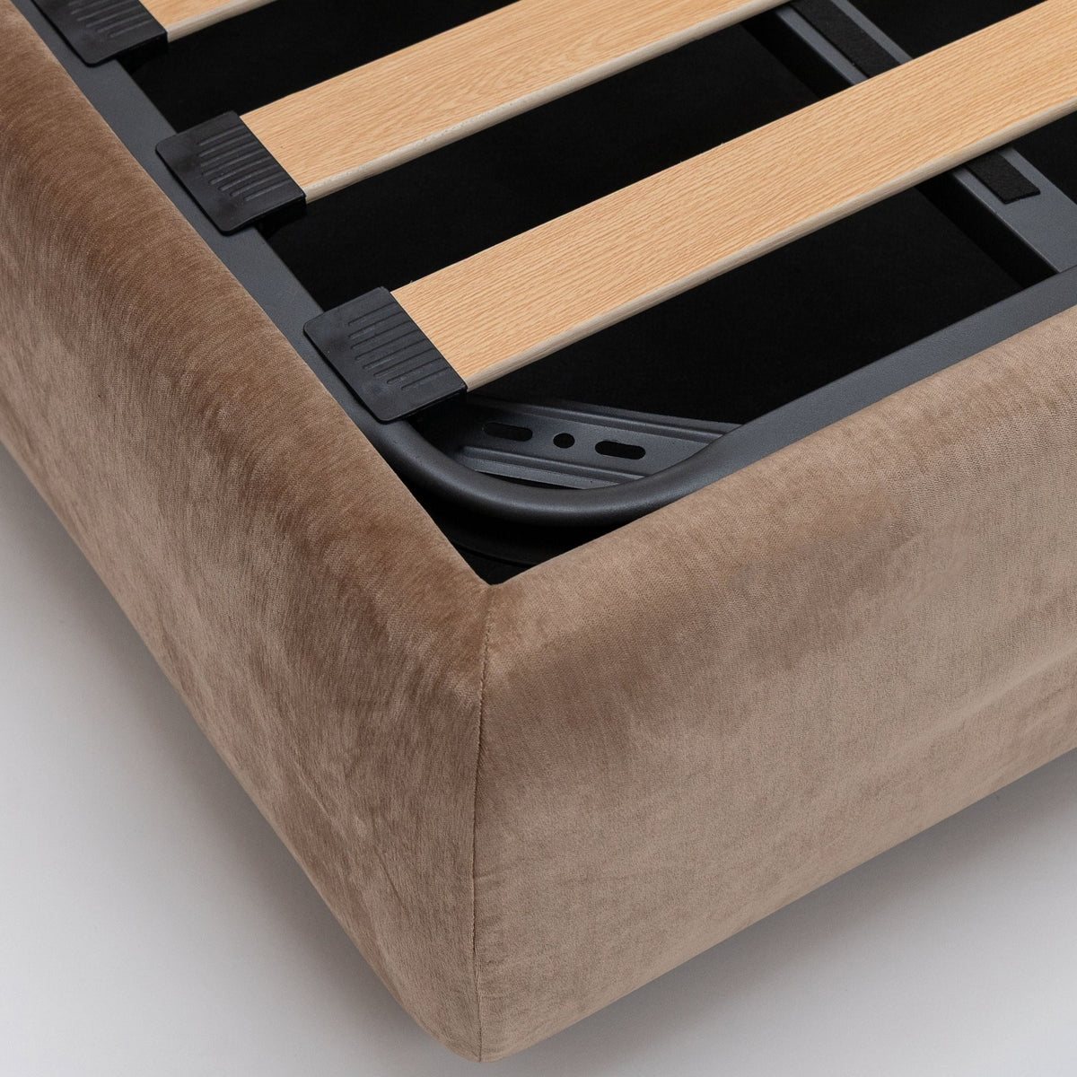 Atlas Bed With Storage - Rattan - Beds Loom Collection Loom Collection Dubai