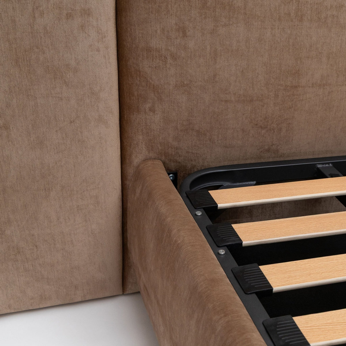 Atlas Bed With Storage - Rattan - Beds Loom Collection Loom Collection Dubai