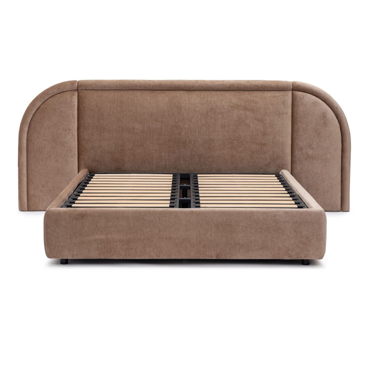 Atlas Bed With Storage - Rattan - Beds Loom Collection Loom Collection Dubai
