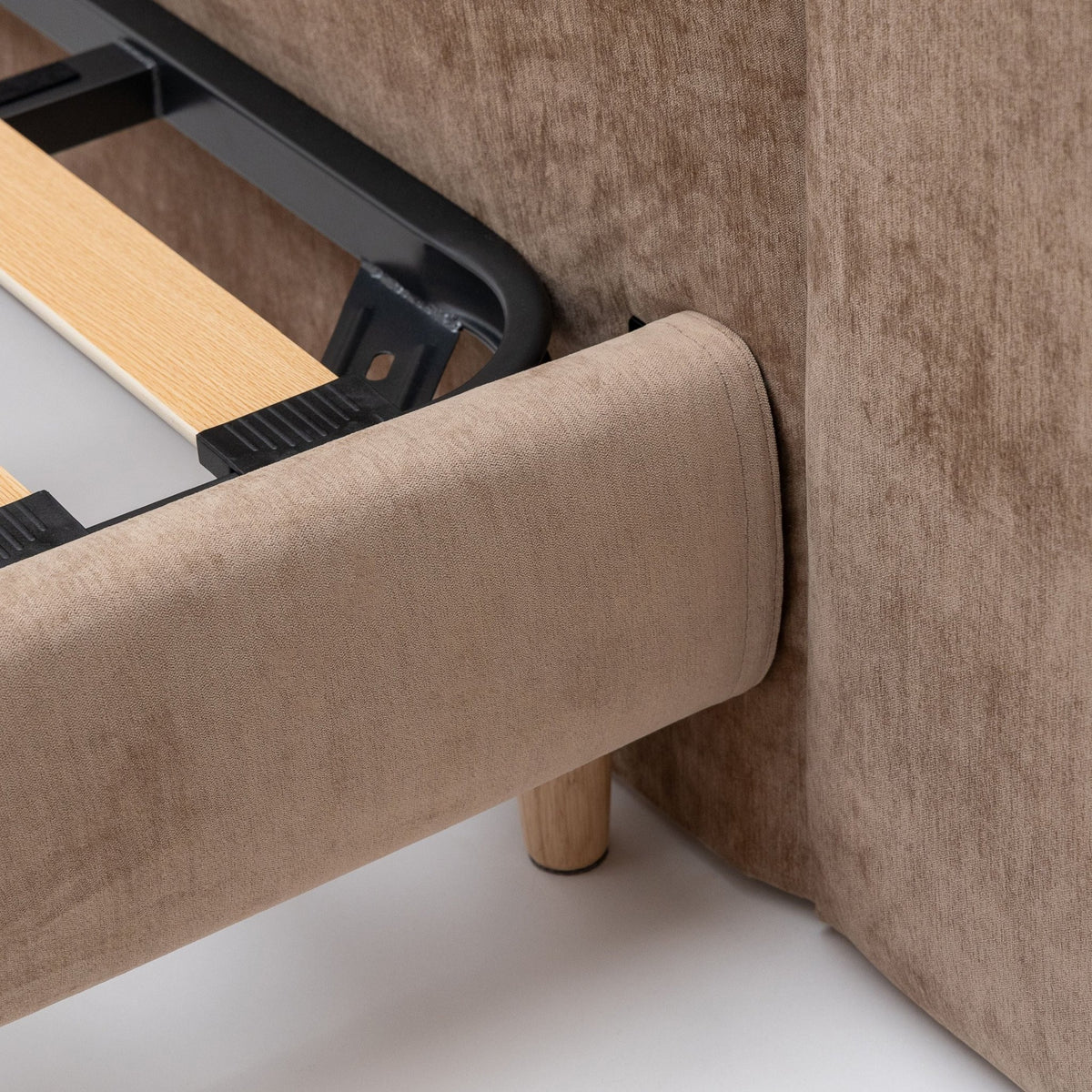 Atlas Standard Bed - Rattan - Beds Loom Collection Loom Collection Dubai