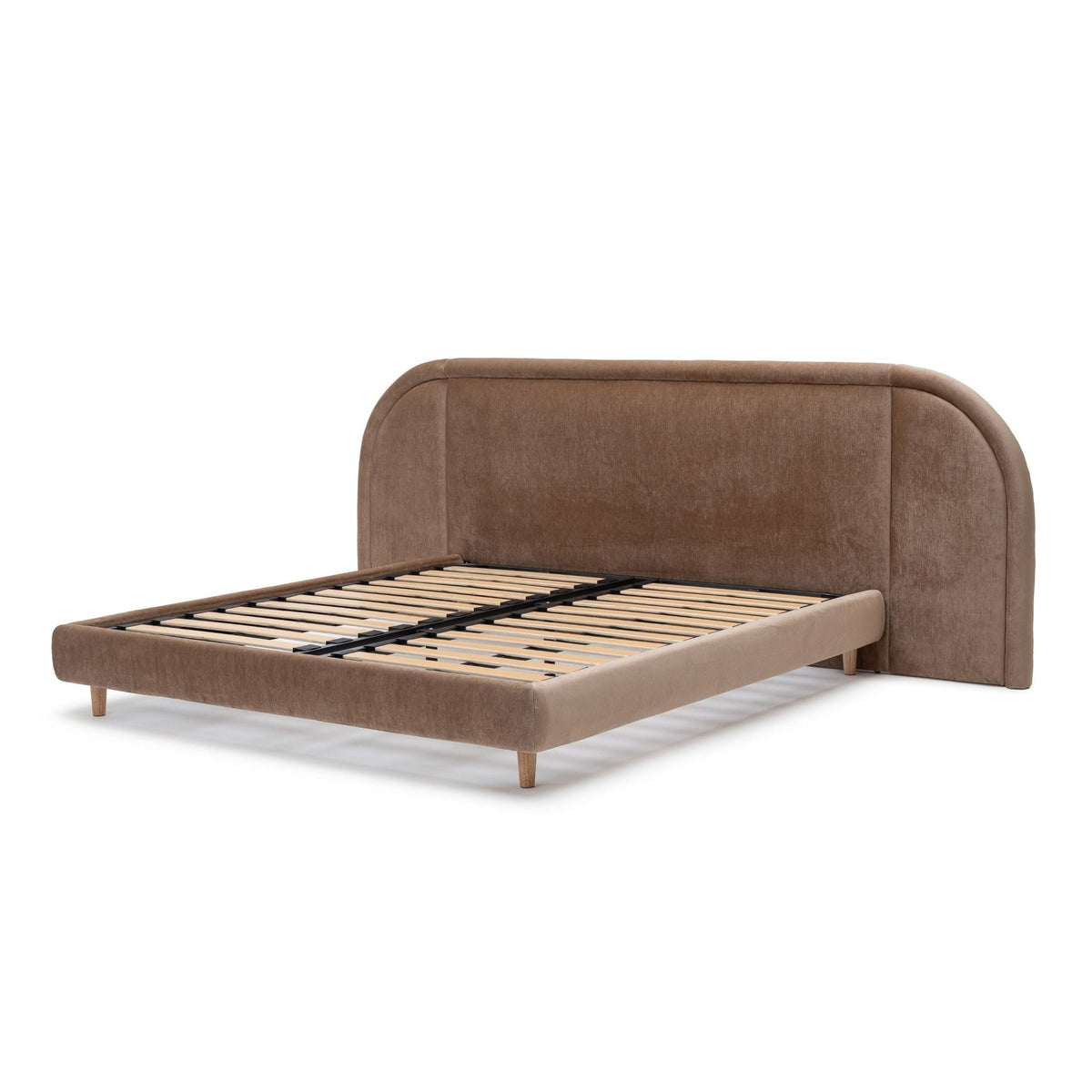 Atlas Standard Bed - Rattan - Beds Loom Collection Loom Collection Dubai