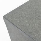 Atrium Stool - Cemento Graphite - Side Tables Loom Collection Loom Collection Dubai