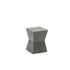 Atrium Stool - Cemento Graphite - Side Tables Loom Collection Loom Collection Dubai