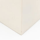 Atrium Stool - Cemento White - Side Tables Loom Collection Loom Collection Dubai