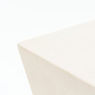 Atrium Stool - Cemento White - Side Tables Loom Collection Loom Collection Dubai