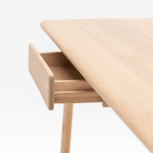 Author Desk - Blonde Oak - Desks Tolv Loom Collection Dubai