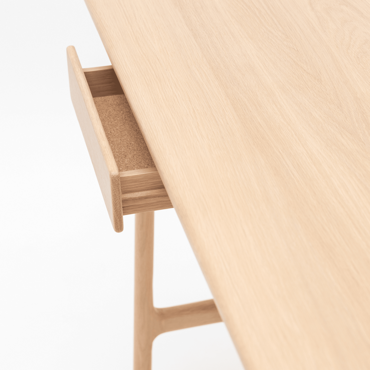 Author Desk - Blonde Oak - Desks Tolv Loom Collection Dubai