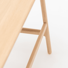 Author Desk - Blonde Oak - Desks Tolv Loom Collection Dubai