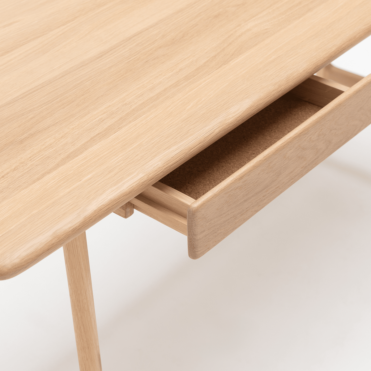 Author Desk - Blonde Oak - Desks Tolv Loom Collection Dubai