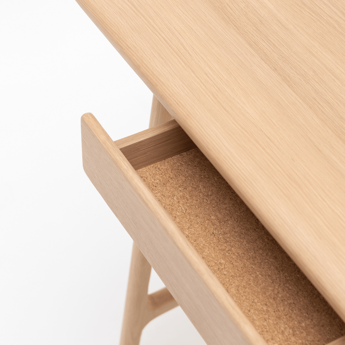 Author Desk - Blonde Oak - Desks Tolv Loom Collection Dubai