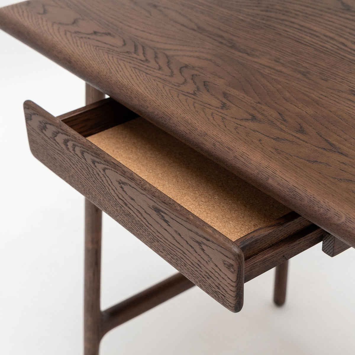 Author Desk - Espresso Oak - Desks Tolv Loom Collection Dubai