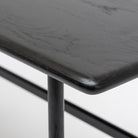 Author Desk Large - Black Oak