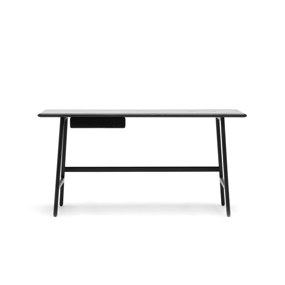 Author Desk Large - Black Oak