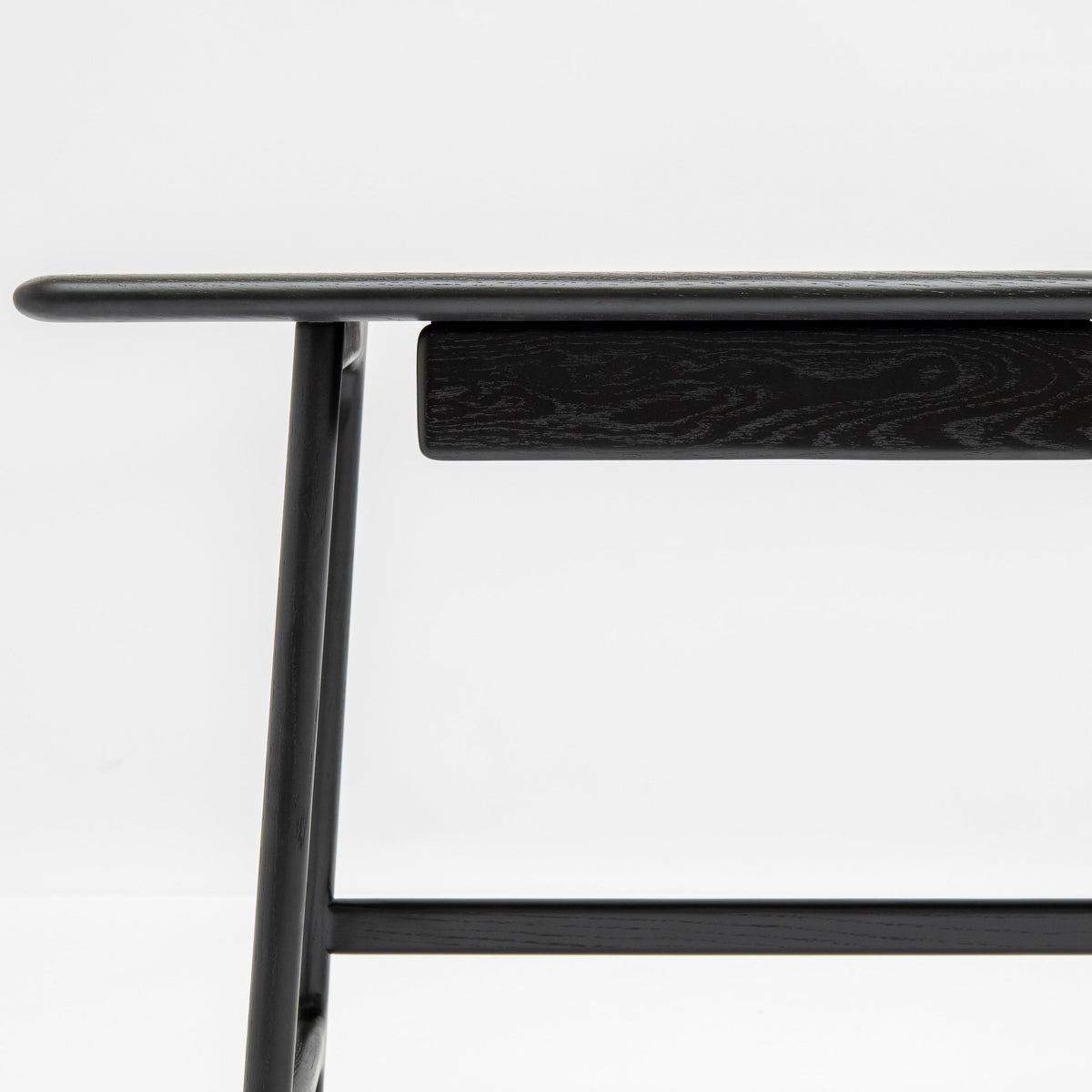 Author Desk Large - Black Oak